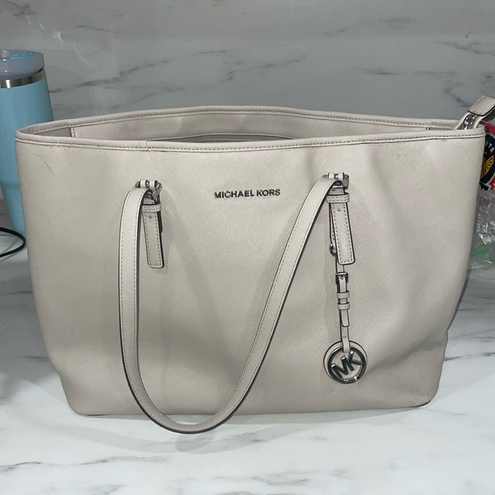 Michael Kors gray bag